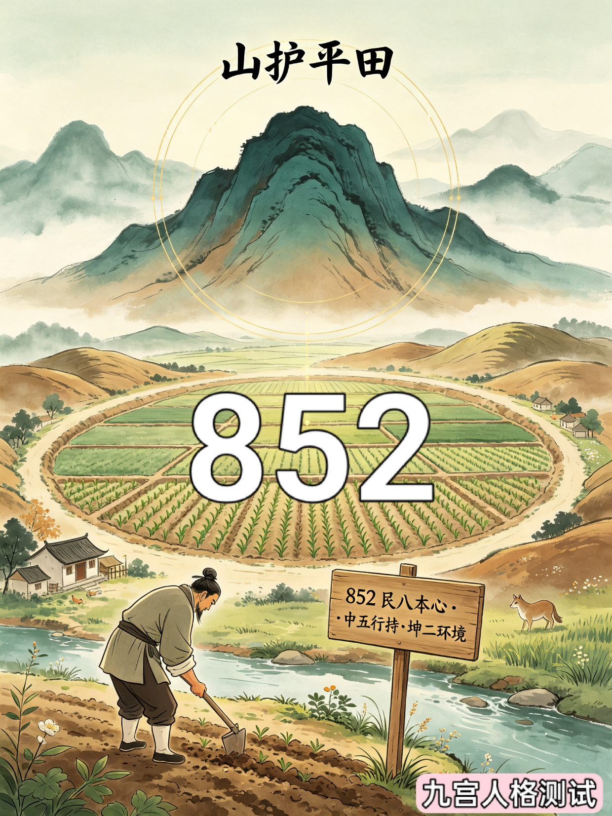852号性格组合寓言：山护平田.png